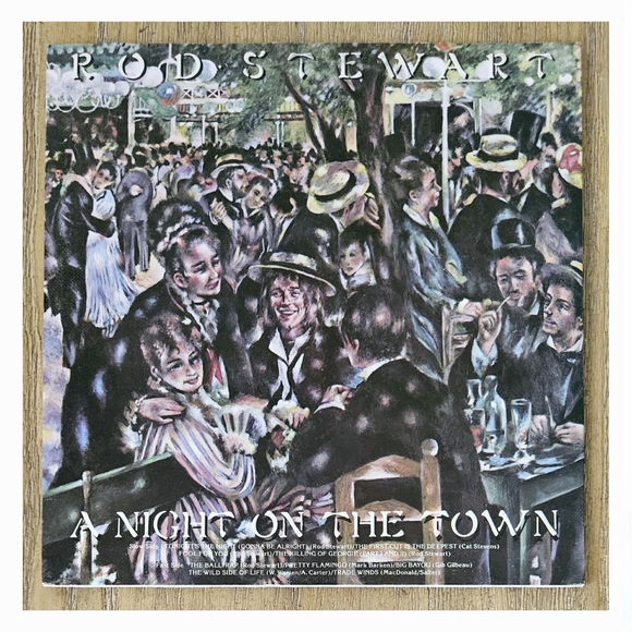 ROD STEWART•A Night on the Town•Warner Bros. Records (#BSK 31 16)• - Picture 11 of 11
